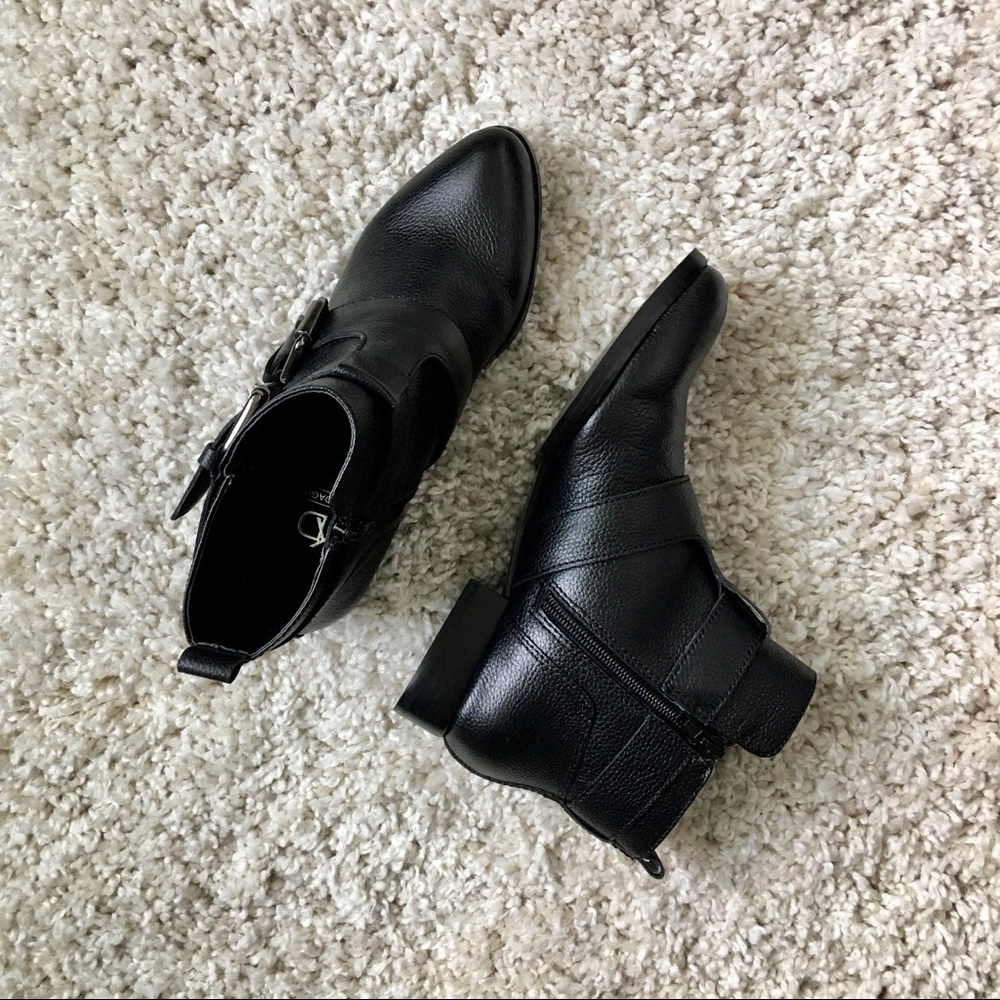 KELSI DAGGER Zara Chloe Kolete Buckle Boots 6 6.5